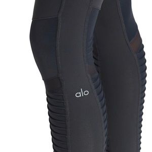NEW Alo Yoga High-Waisted Moto Leggings